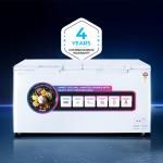 Haier HFC-788DM5, 5 Star Rating Double Door Convertible Deep Freezer, 5 Side Freezing, Dual Condenser, inside metal liner with 4 Years Comprehensive Warranty