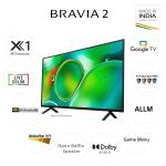 Sony Bravia 108 cm (43 Inch) K-43S20 - 4K Ultra HD LED Google TV - 4K Processor X1, Google Assistant | Chromecast Built In, Dolby Audio, Dolby Atmos,