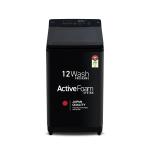 Panasonic NA-F80X11PRB8 Kg 5 Star Fully-Automatic Top Load Washing Machine (Pure Black, Drynamic Spin, MirAIe, StainMaster, Soft Closing Lid, 12 Wash Programs, Big Lint Filter)