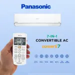 Panasonic EU 7 in 1 Convertible 1.5 Ton 3 Star Inverter Split AC with 4 Way Air Swing (CS/CU-EU18AKY3XF)
