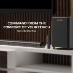 CELLECOR CBS-02 ULTRABAR Soundbar with Bluetooth 5.3, Virtual 3D Sound, Smart Sound Modes, LED Display & Remote Control