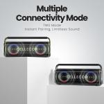 CELLECOR CBS-04 Thunder 120W RMS Bluetooth Speaker with 10 Hours Playtime | TWS Mode | Multiple LED Light Modes | Eco Adjuster | Dual EQ Modes | Multiple Connectivity Wireless Portable