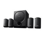 Sony SA-D40M2 All in One 4.1 Channel Home Theatre System with 100W Power Output and Powerful Subwoofer – Black