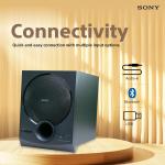 Sony SA-D40M2 All in One 4.1 Channel Home Theatre System with 100W Power Output and Powerful Subwoofer – Black