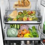 Haier HRB-4053BGK-P 355 Litres 3 Star Frost Free Double Door Bottom Mount Convertible Refrigerator with Triple Inverter Technology
