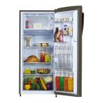 Haier HRD-2262BNS-N 205L 2 Star Nickel Steel Finish Direct Cool Single Door Refrigerator