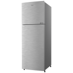 Haier HRF-2902EBS-P 240 Litres 2 Star Frost Free Double Door Refrigerator with Turbo Icing, Brushline Silver