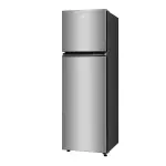 Haier HRF-3182IENS-P 268L Frost Free Double Door Refrigerator Flat Door Nickel Steel 2 Star
