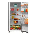 Haier HRF-3182IENS-P 268L Frost Free Double Door Refrigerator Flat Door Nickel Steel 2 Star