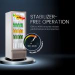 Haier HVC-405GT5 400L Visi Cooler with 5 Adjustable Shelves(1+3 Yr Warranty)