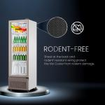 Haier HVC-405GT5 400L Visi Cooler with 5 Adjustable Shelves(1+3 Yr Warranty)