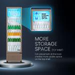 Haier HVC-505GT5 500L Visi Cooler with 6 Adjustable Shelves(1+3 Yr Warranty)