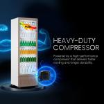 Haier HVC-505GT5 500L Visi Cooler with 6 Adjustable Shelves(1+3 Yr Warranty)