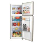 Panasonic NR-TH272BVHN 237 L Double Door 2 Star AI Enabled Inverter Technology Frost Free Refrigerator (Electric Grey, Jumbo Fresh Vegetable Basket)