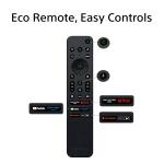 Sony BRAVIA 2M2 Series 108 cm (43 Inch) K-43S22M2 - 4K Ultra HD LED Google TV - 4K Processor X1, HDR10/HLG, Dolby™ Atmos, Chromecast Built-In,