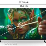 Sony BRAVIA 2M2 Series 108 cm (43 Inch) K-43S22M2 - 4K Ultra HD LED Google TV - 4K Processor X1, HDR10/HLG, Dolby™ Atmos, Chromecast Built-In,